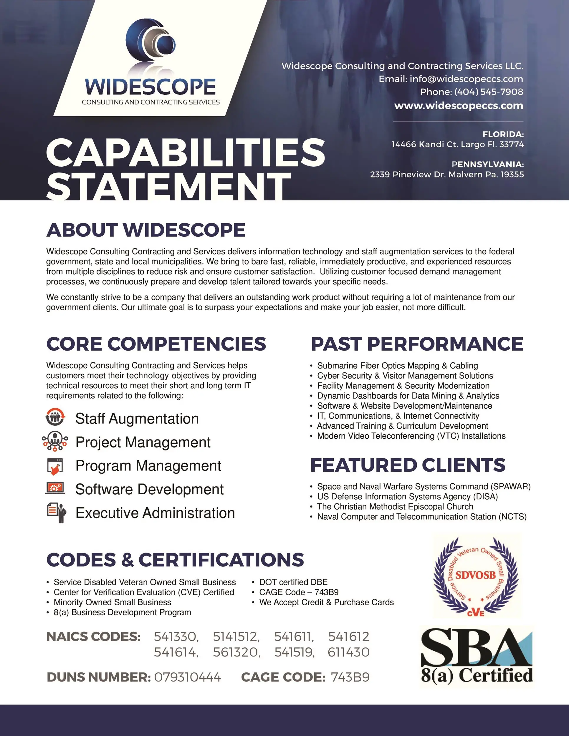 39 Effective Capability Statement Templates (+ Examples) á? ...