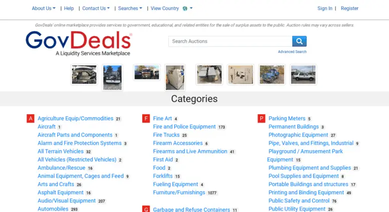 Access govdeals.com. Government Surplus Auctions ...