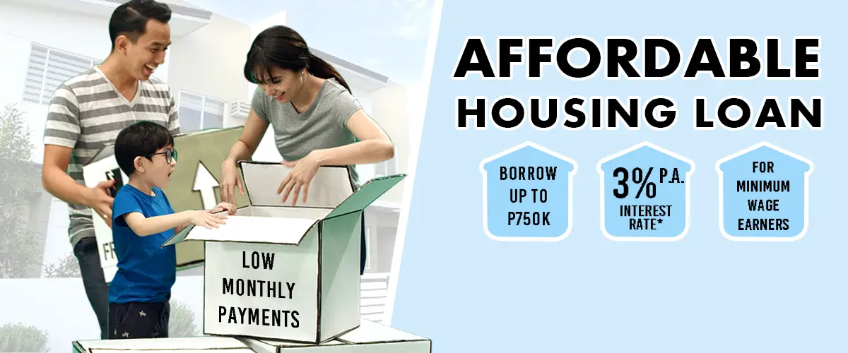 Affordable Housing Loan for Minimum