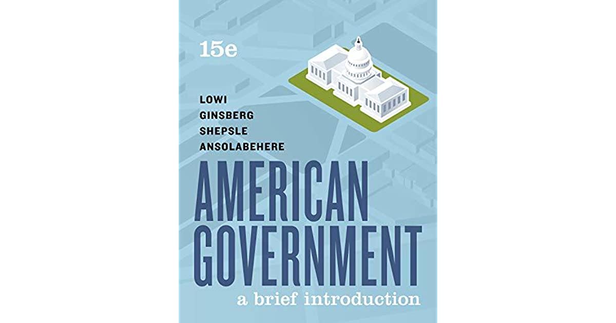 American Government: A Brief Introduction by Stephen ...
