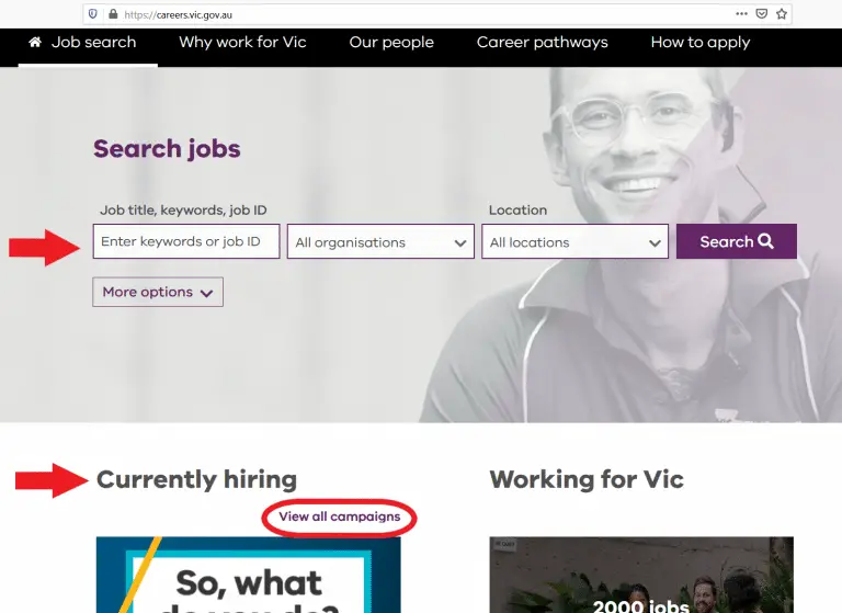 Applying for State Government Jobs, Australia