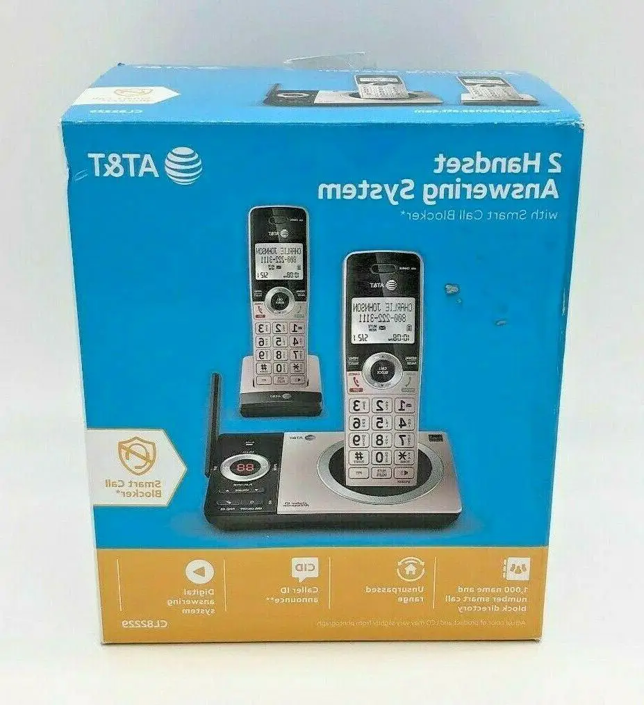 AT& T CL82229 Handset Answering System With Smart Call