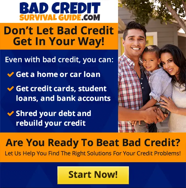 Bad Credit Survival Guide