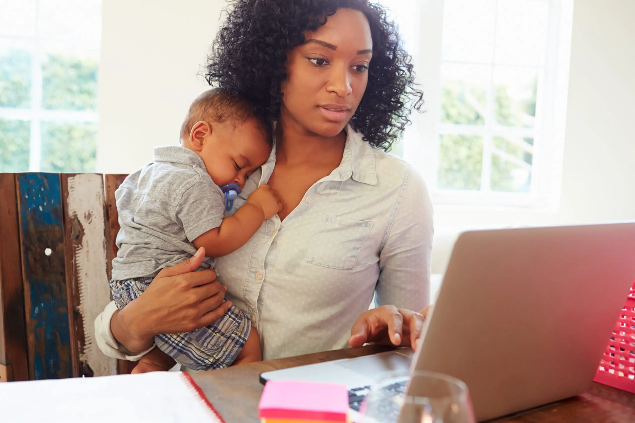 Black women with children excluded from federal cash ...