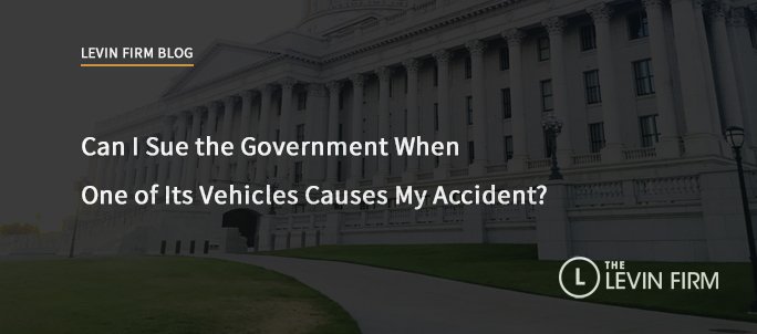 Can I Sue the Government When One of Its Vehicles Causes My Accident?