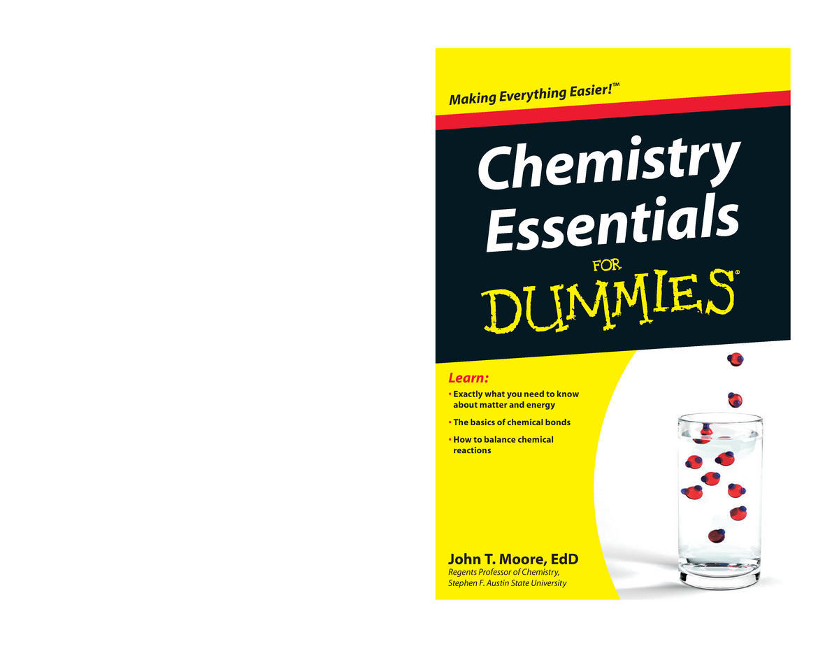 Chemistry for dummies