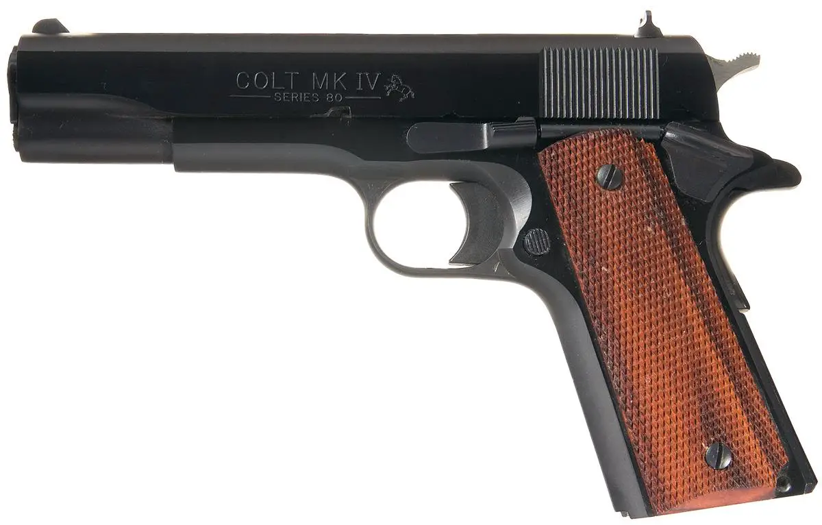 Colt Government Model MK IV Series 80 Semi Automatic Pistol