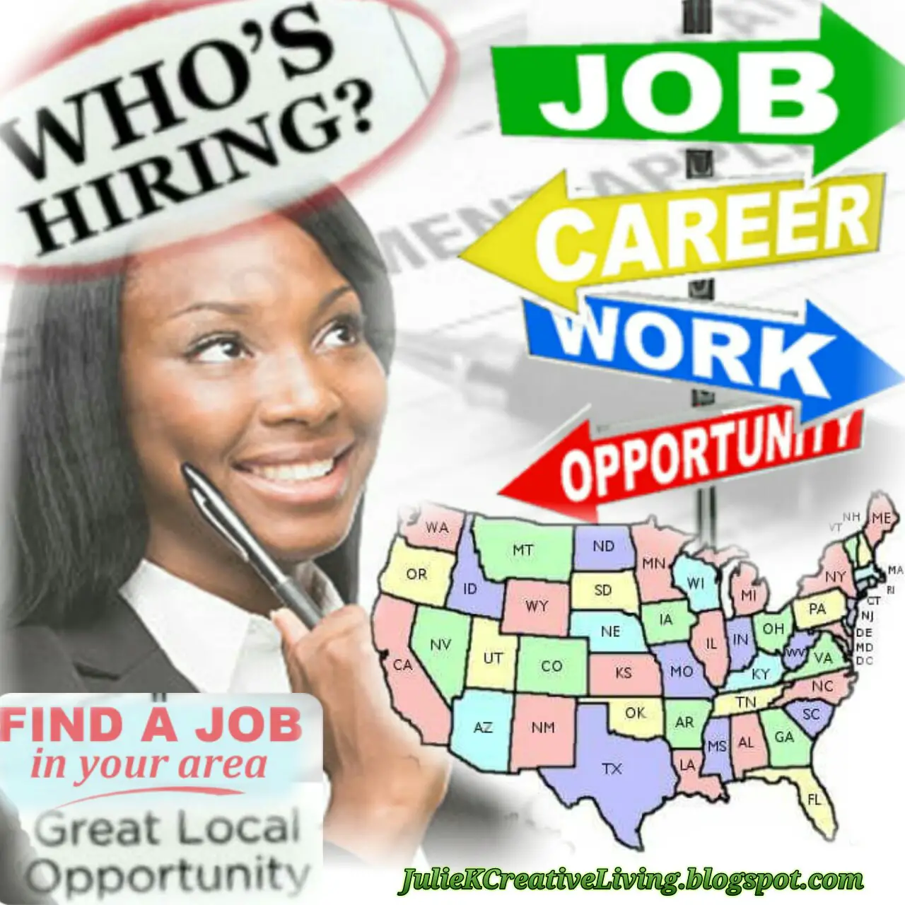 Creative Living: National Job Openings In Your Area