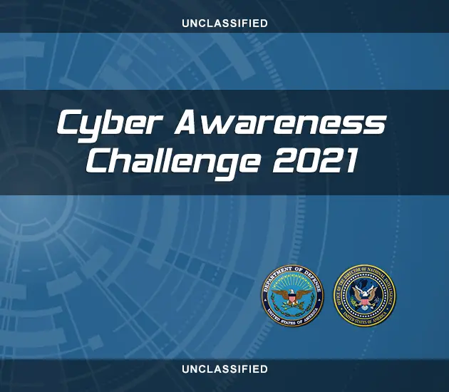 Cyber Awareness Challenge 2021  DoD Cyber Exchange