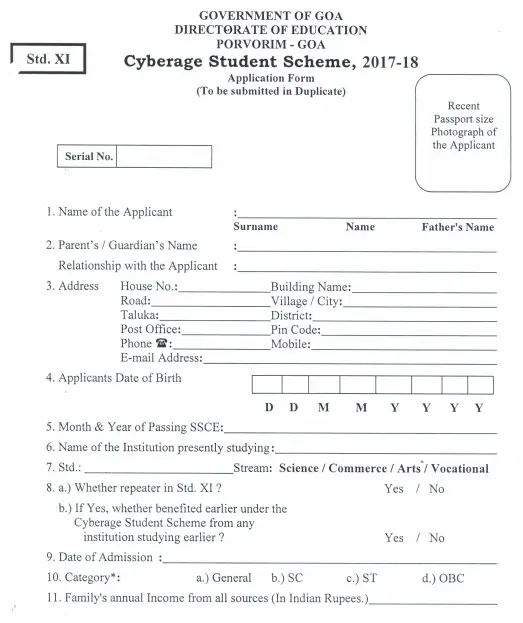 Cyberage Student Scheme 2017â18 Free Laptop Distribution Scheme