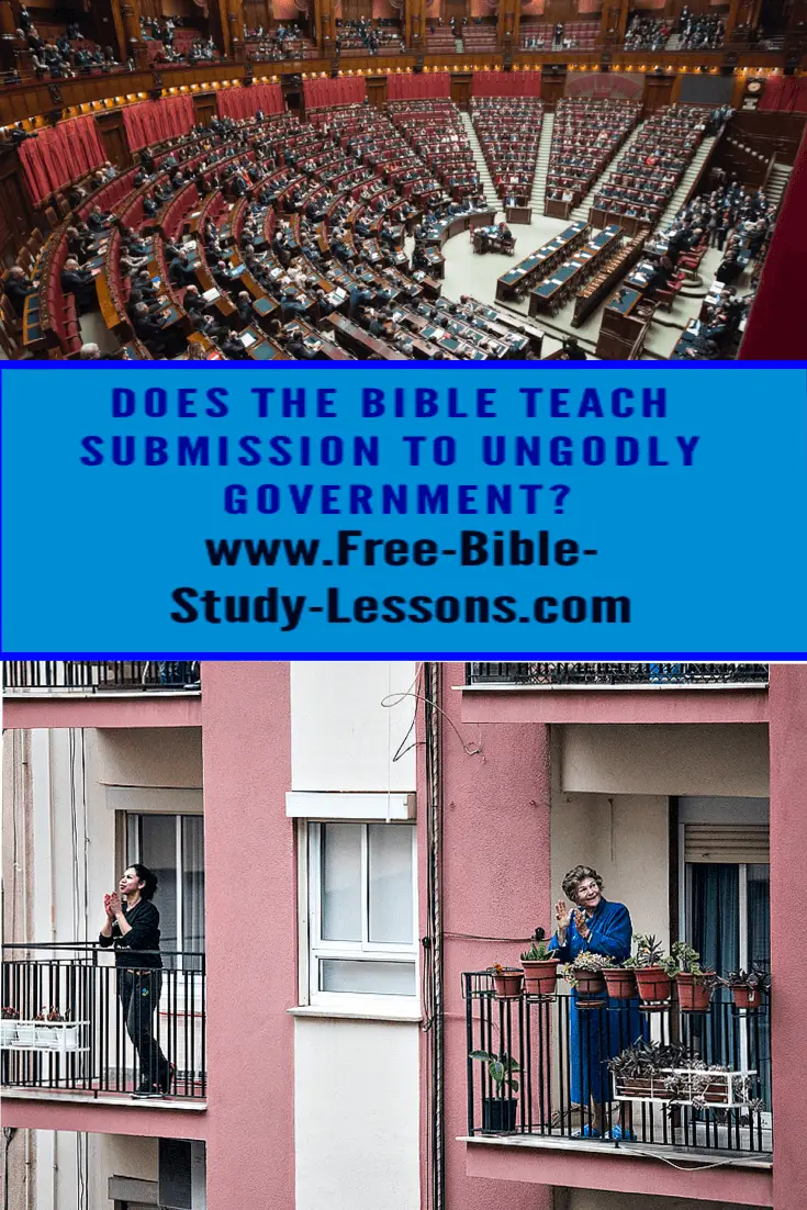 Does The Bible Teach To Submit To Government?