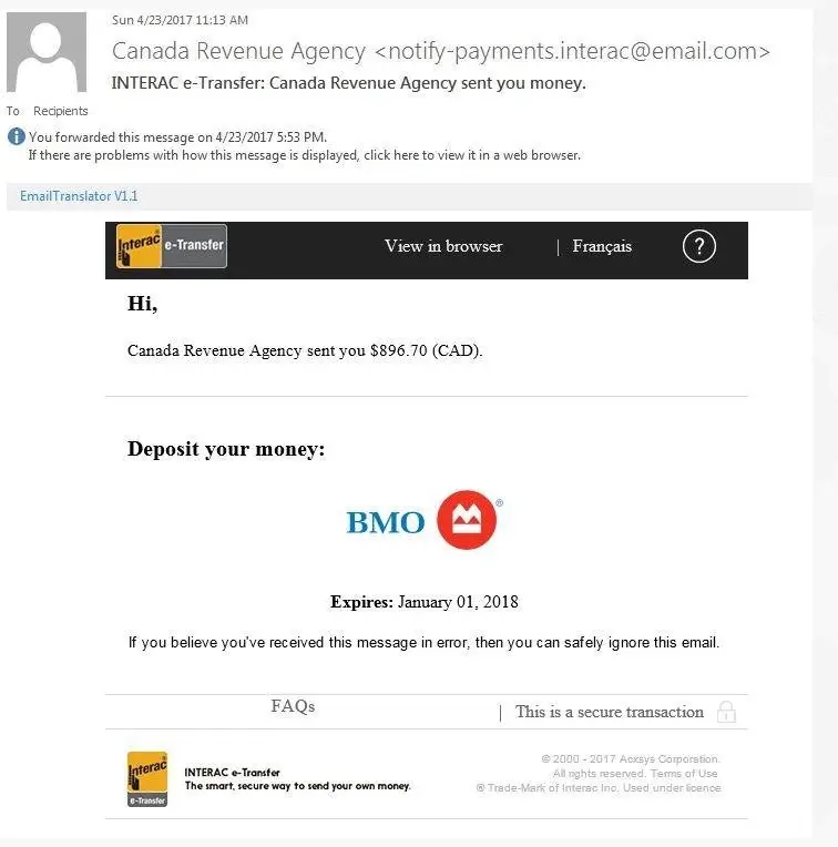 Does the CRA owe you money? Beware of this tax refund scam