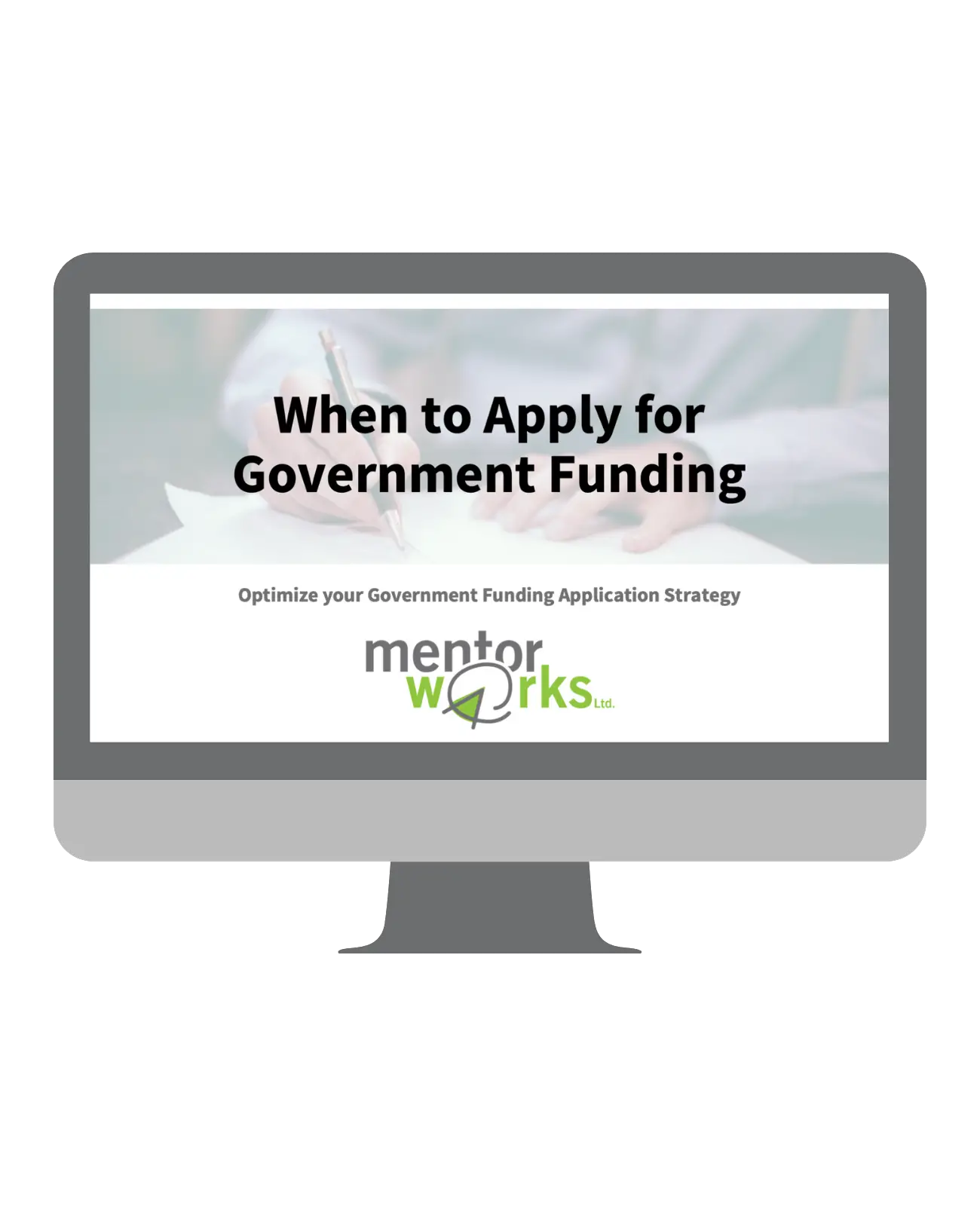 Download: When to Apply for Government Funding