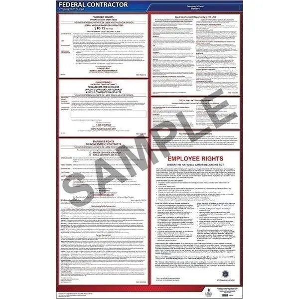 Federal Contractor Poster