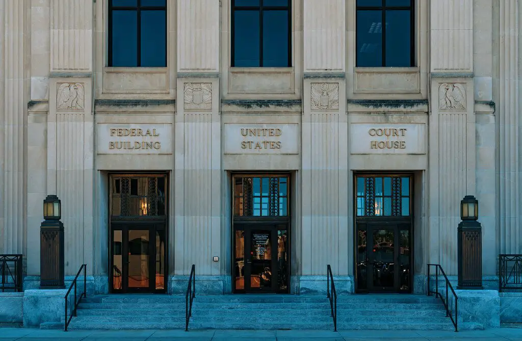 Federal Courthouse in Sioux City, Iowa