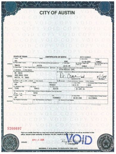 FREE 10+ Official Birth Certificates Examples &  Templates ...