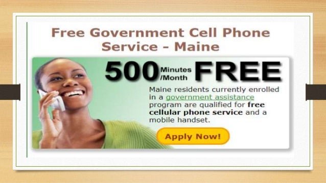 Free Government Cell Phone Service Maine