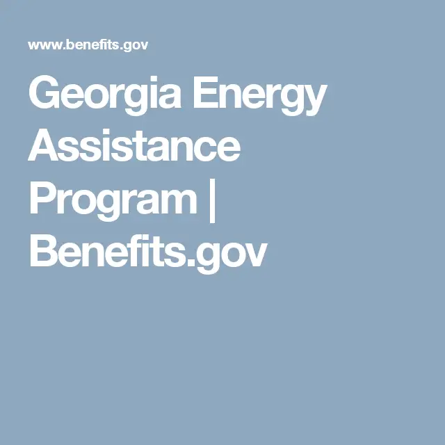 Georgia Energy Assistance Program