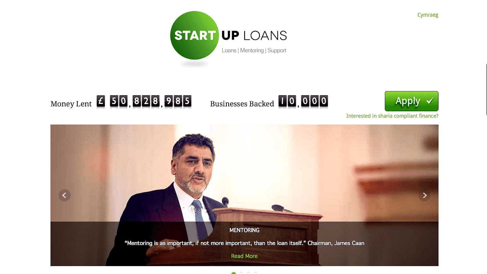 Government Backed Business Startup Loans