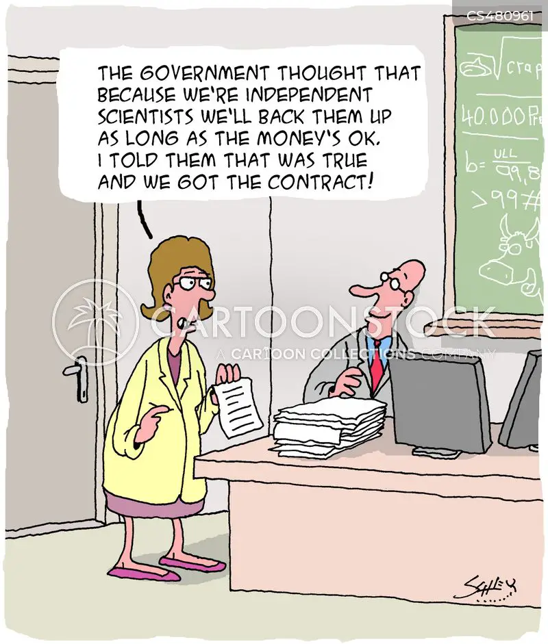 Government Contracts Cartoons and Comics