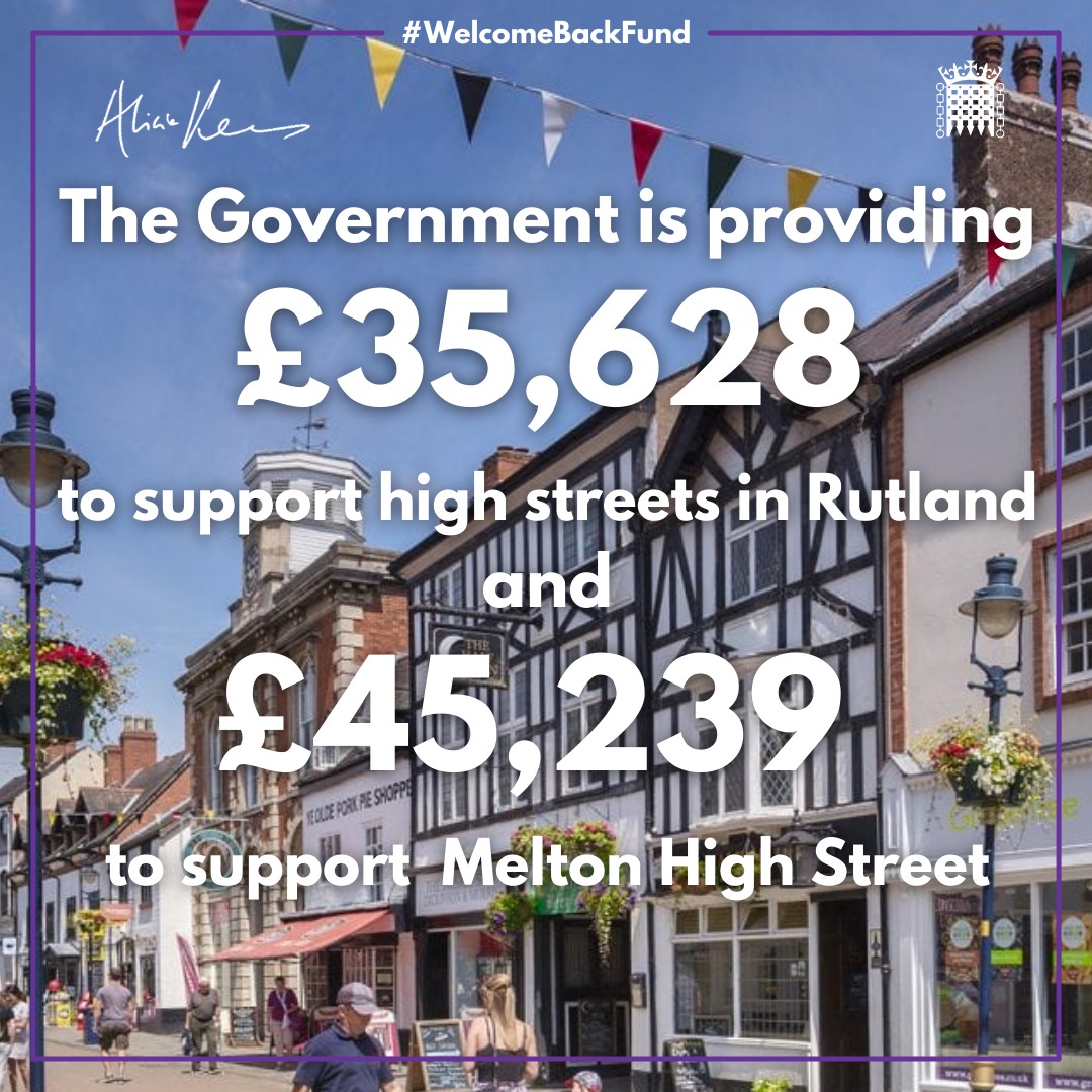 Government Gives Grants of £80,867 to High Streets in Rutland and ...