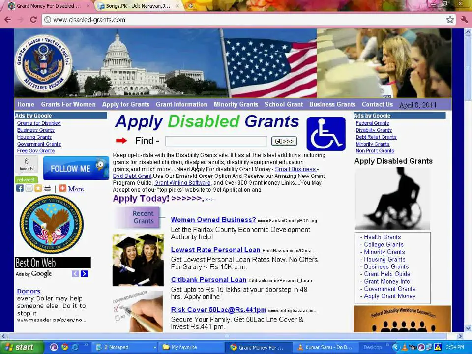 Government Grants for Disabled Women