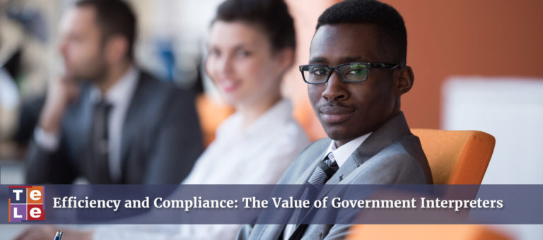 Government Interpreters: Efficiency and Compliance