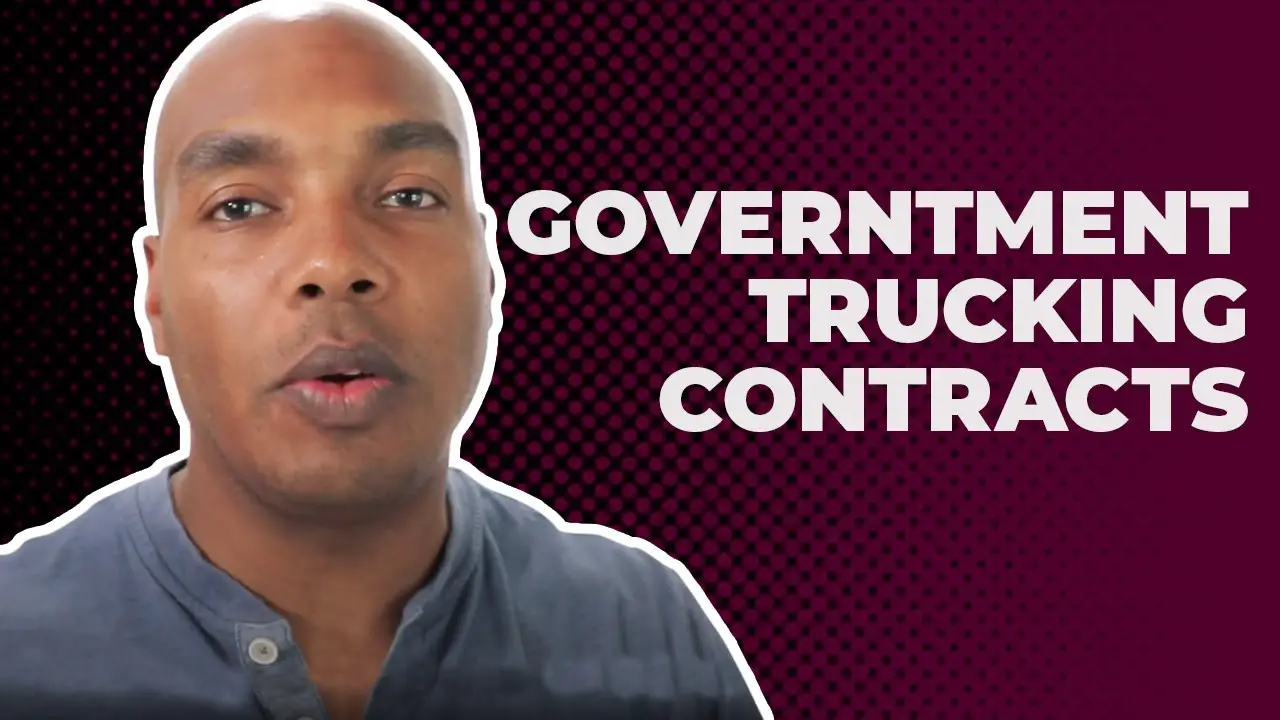 Government Trucking Contracts, FREE buyers guide link in show notes ...