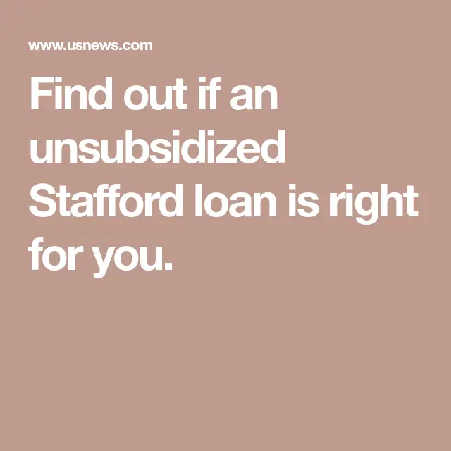 Graduate School Stafford Loan FAQs