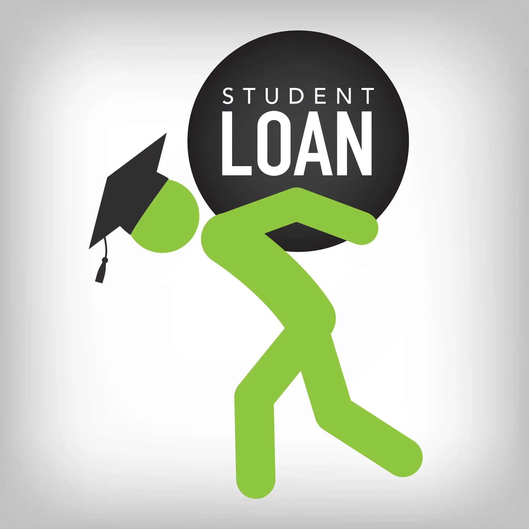 Graduate Student Loan Icon Student Loan Graphics For Education ...