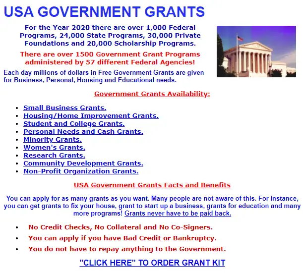 Grant Funding USA
