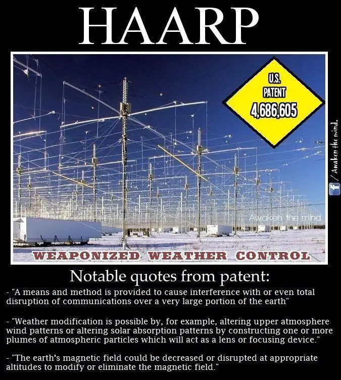 HAARP: Secret Weapon Used For Weather Modification, Electromagnetic ...