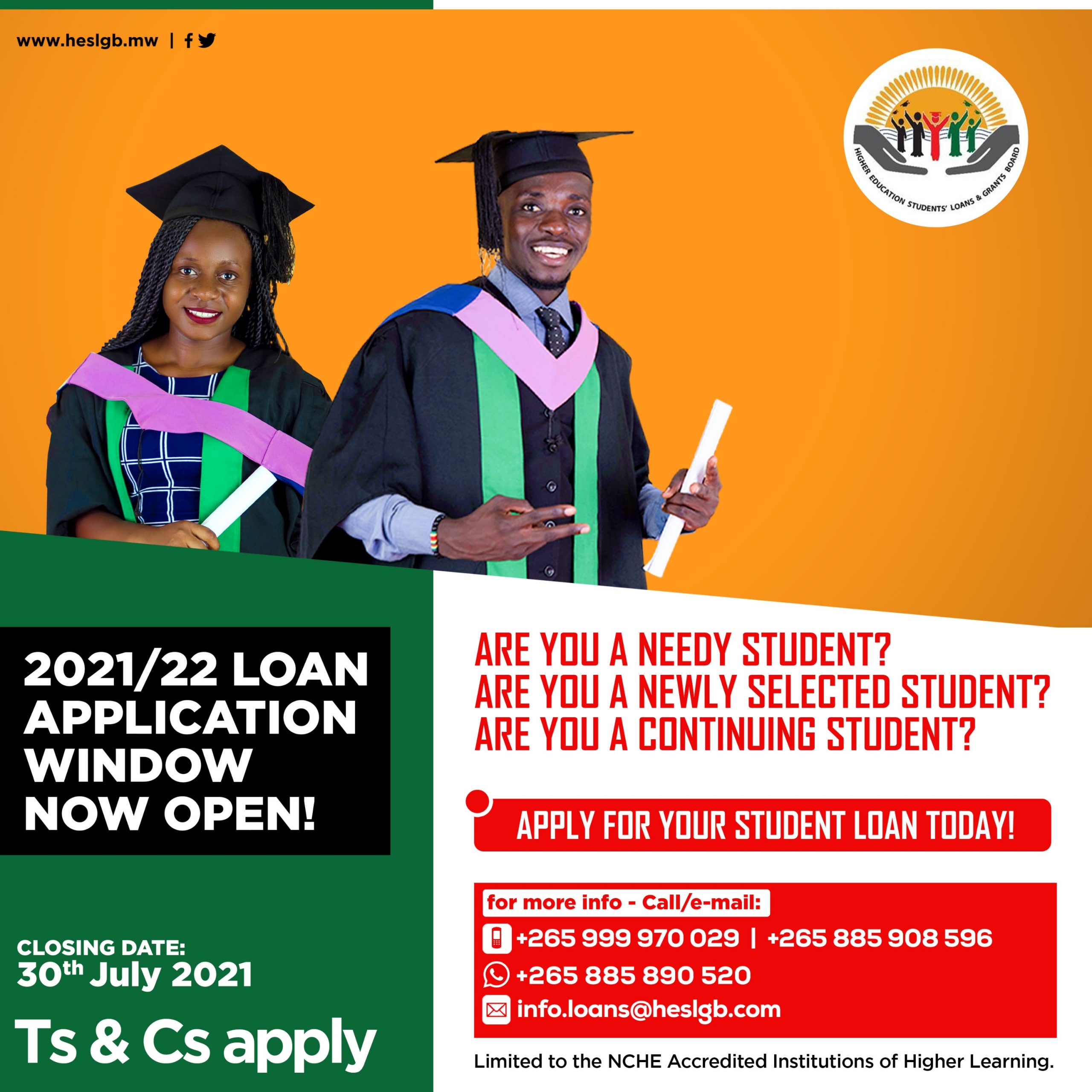 HESLGB Opens Student Loans Application Window for 2021/2022
