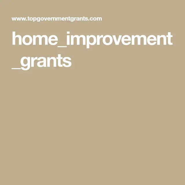 home_improvement_grants