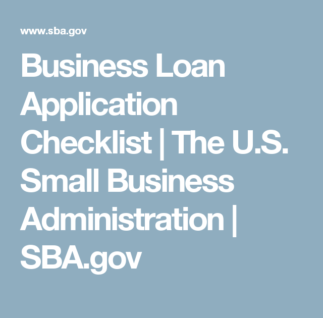 How To Apply For A Government Small Business Loan
