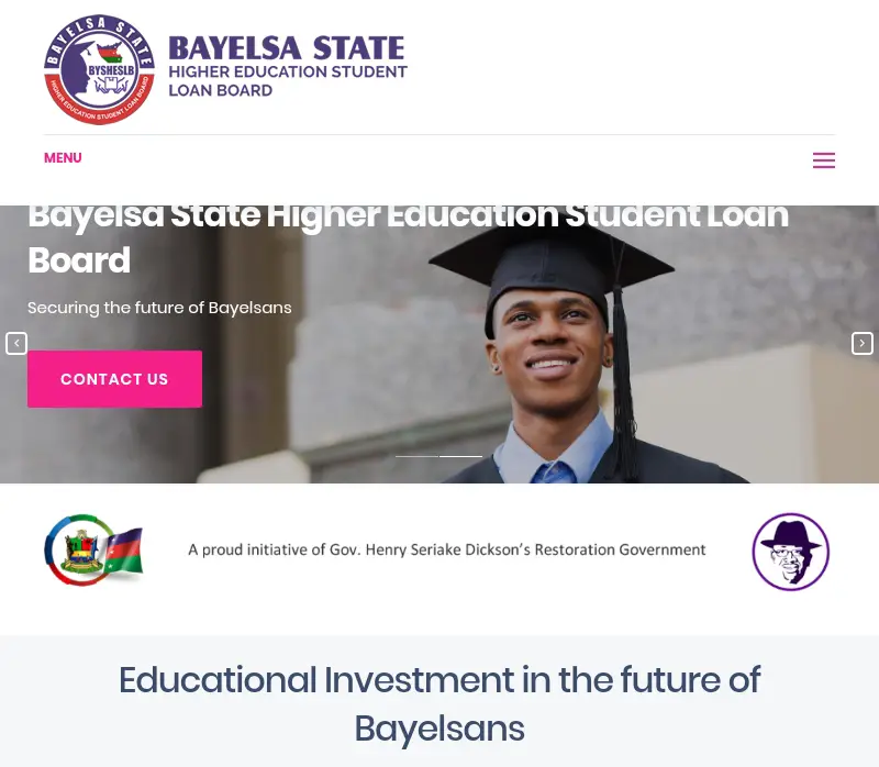 How to Apply for Bayelsa state Higher Education Student Loan