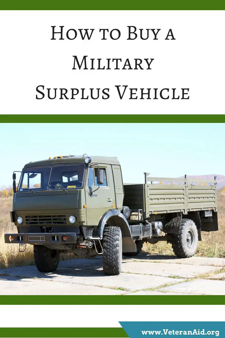 How to Buy a Military Surplus Vehicle