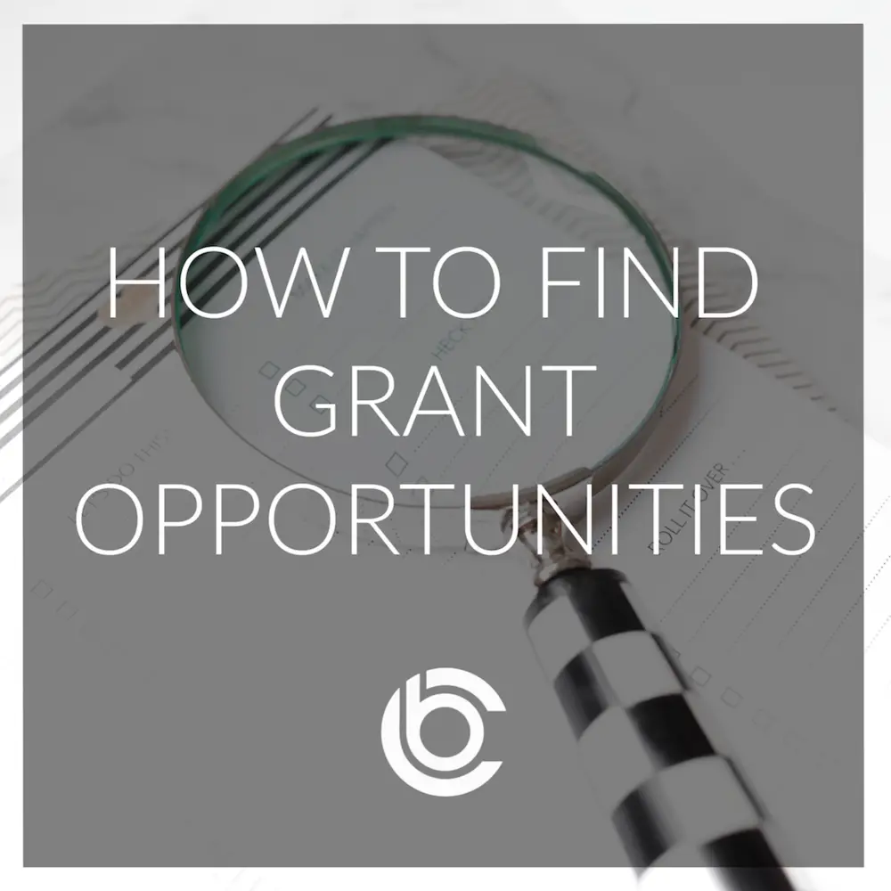 How to Find Grant Opportunities  Capacity Building Consulting in 2020 ...