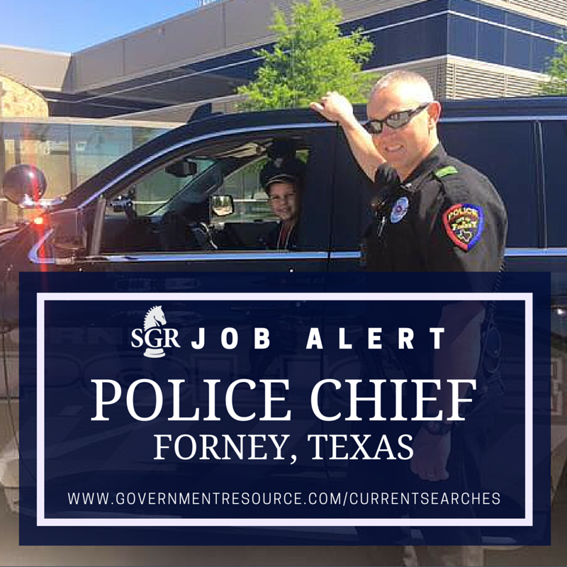 Now accepting applications for the Police Chief of Forney, Texas. First ...