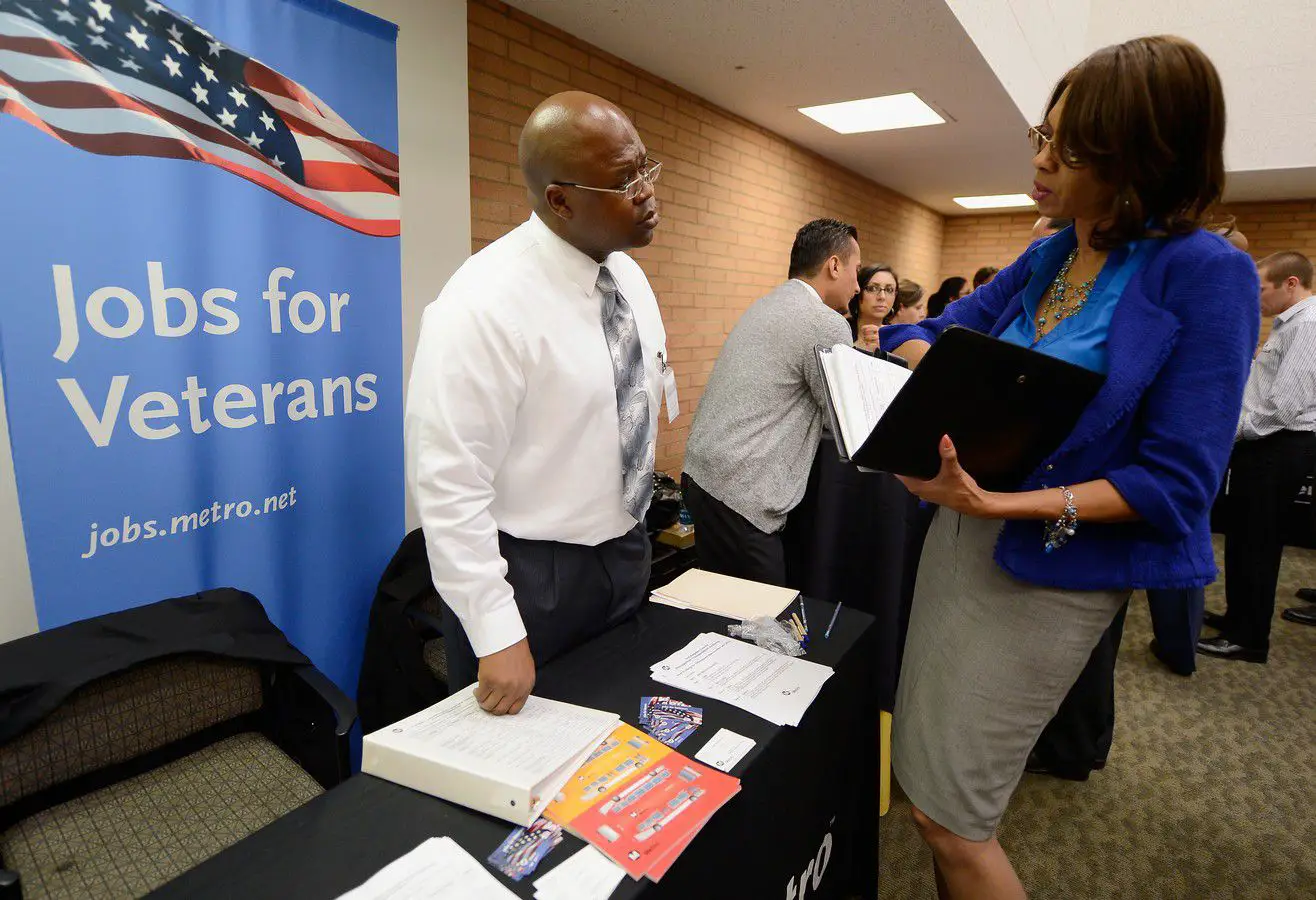 Record Number of Veterans Getting Government Jobs