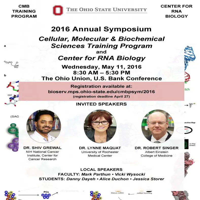 RNA Biology/ CMBP symposium a success