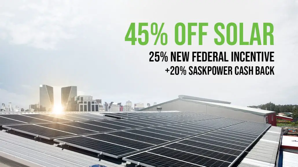 SASK BUSINESSES TO GET UP TO 45% OFF SOLAR PANELS WITH NEW FEDERAL ...