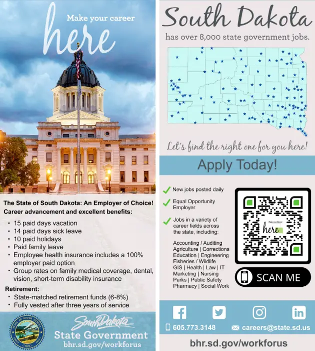 South Dakota State Government Mission, Benefits, and Work Culture ...