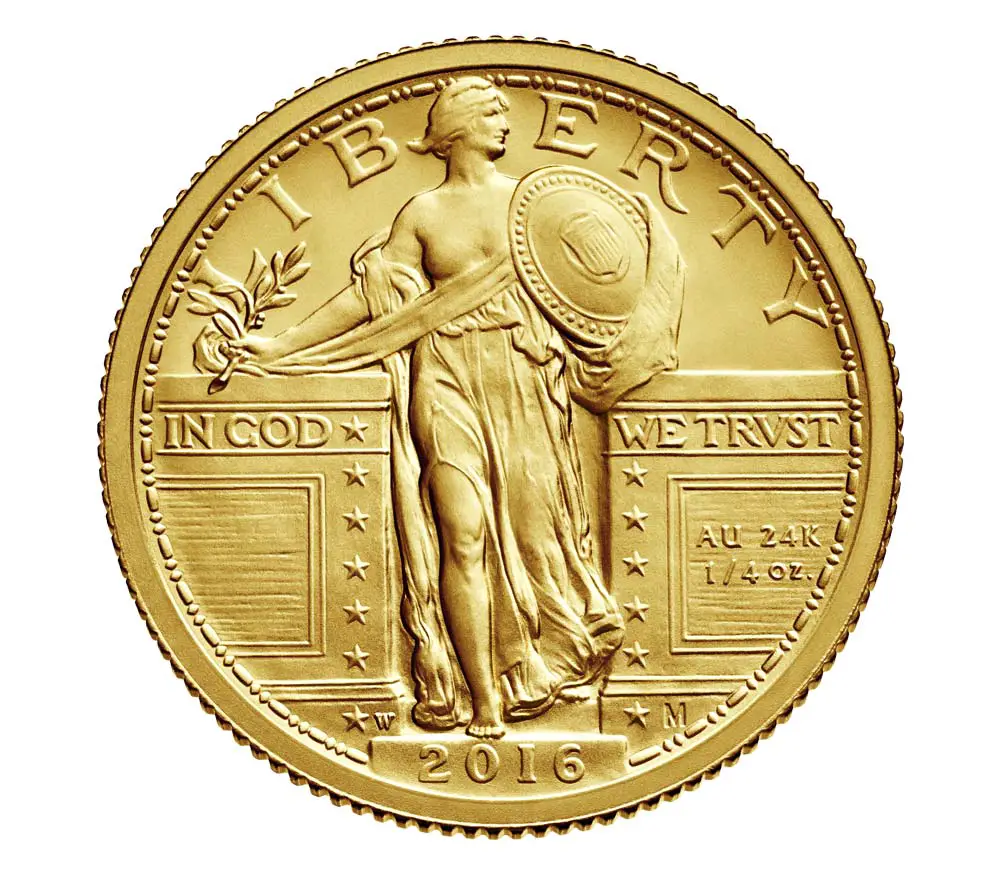 Standing Liberty 2016 Centennial Gold Coin