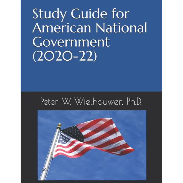 Study Guide for American National Government (2020