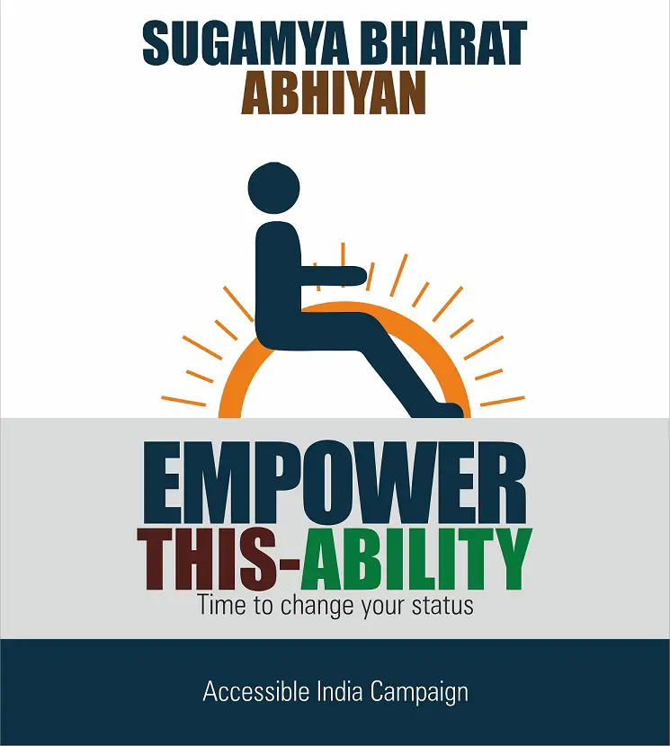 Sugamya Bharat Abhiyan (Accessible India Campaign) ~ India GK, Current ...