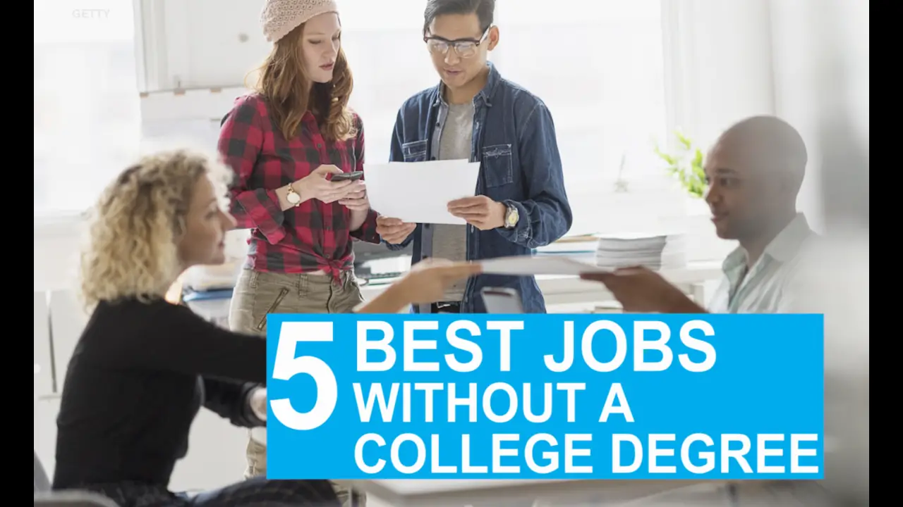 The 6 best jobs without a degree