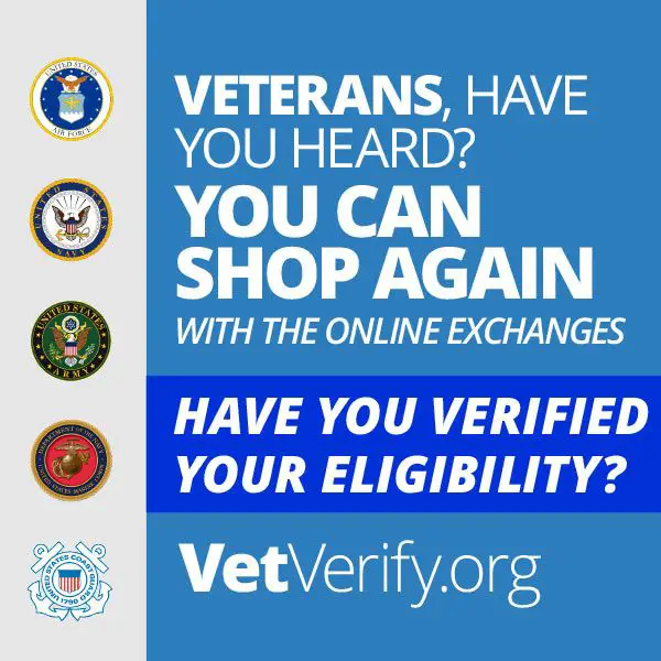 The Department of Defense will soon grant online exchange shopping ...