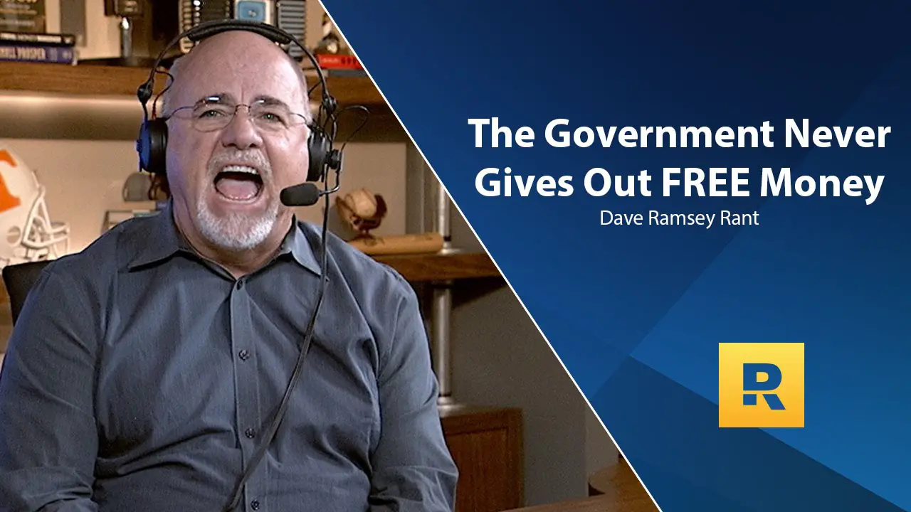 The Government NEVER Gives Out FREE Money