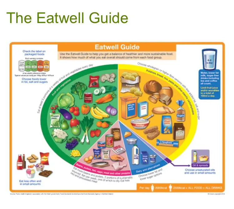 The new UK Eat well plate http://www.nhs.uk/Livewell/Goodfood/Pages/the ...